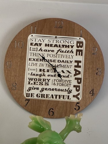Words live clock - words, to