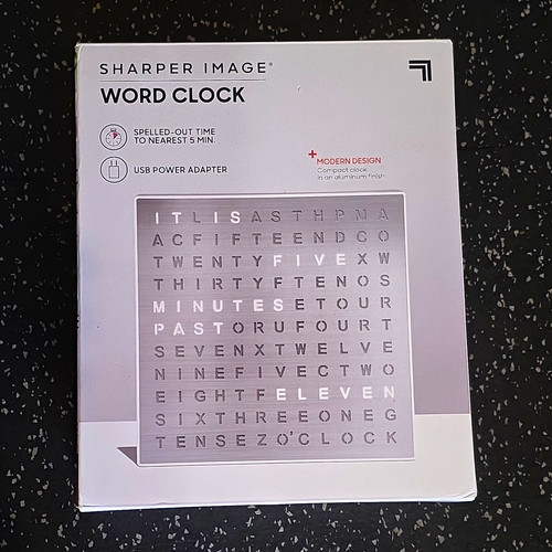 Sharper image word desk - sharper,