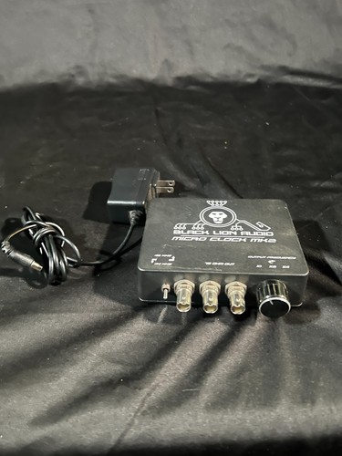 Black lion audio micro - lion, clock