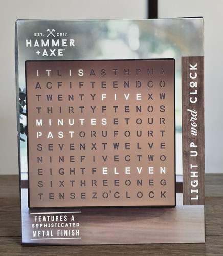 Hammer axe light word - light,