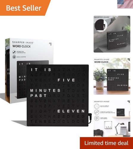 Versatile led word clock - versatile, 7.75"
